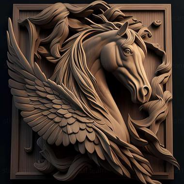 3D model Pegasoferae (STL)